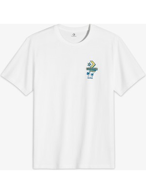 Converse Erkek Beyaz T-Shirt