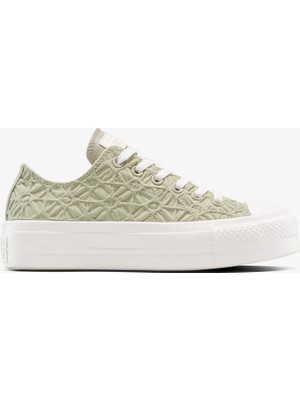 Converse Chuck Taylor All Star Lift Unisex Haki Sneaker