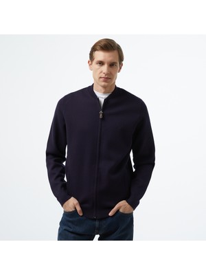 Nautica Erkek Lacivert Regular Fit Hırka