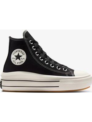 Converse Chuck Taylor All Star Move Platform Unisex Siyah Platform Sneaker