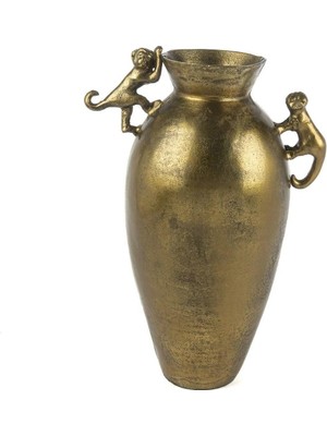 Gold Figürlü Vazo 36X51CM