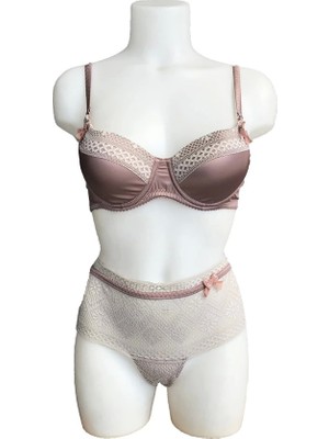 Tolzan Night Flight Kurdele Süslemeli Desteksiz sütyen Takımı 2154