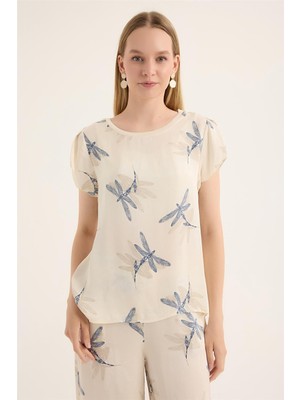 Yusufcuk Baskılı Bluz