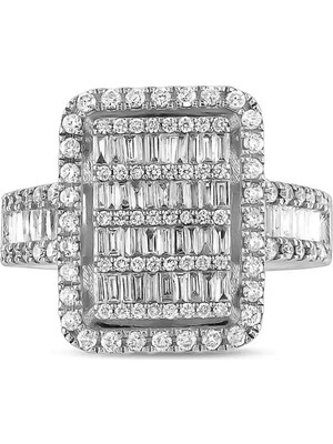 Pırlandia 1,14 Karat Pırlanta Baget Yüzük