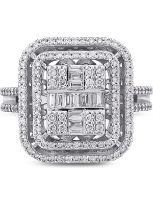 Pırlandia 0,99 Karat Pırlanta Baget Yüzük