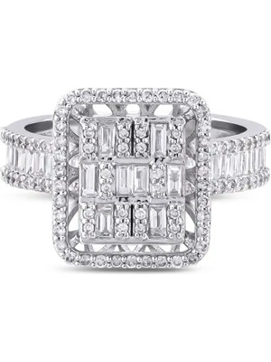 Pırlandia 0,93 Karat Pırlanta Baget Yüzük