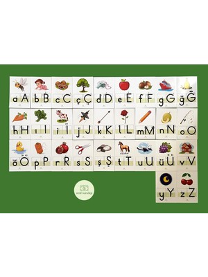 Mıknatıslı ve Resimli Harfler