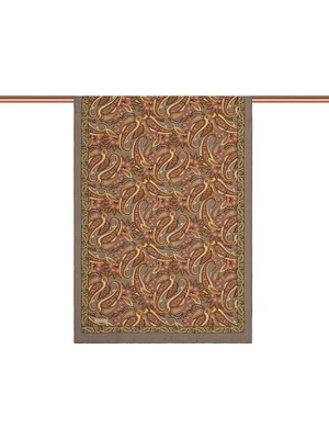 Koyu Taş Ipekevi Dört Mevsim Tensel Şal 2722