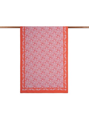 Nar Çiçeği Ipekevi Dört Mevsim Tensel Şal 2885