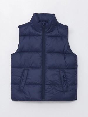 Lcw Kids Lacivert Dik Yaka Erkek Çocuk Yelek