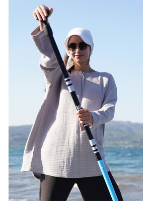 Pahta Müslin Siperli Bandana Şapka