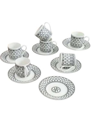 Hermes - Lüks Kahve Fincanı - Koleksiyonluk - Hediyelik - Luxury Designer - Lüks Tasarım