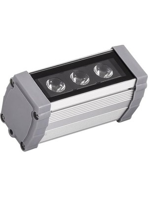 12 cm (3W) Wallwasher LED Aydınlatma Duvar Boyama - Montaj Aparatları Dahil ( Amber Işık )