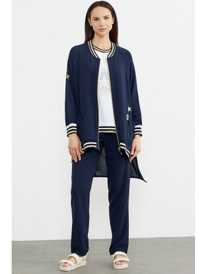 Silks  Sementa 74948 Rahat Kalıp Üçlü Krep Takım