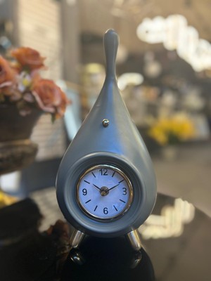 Masa Saati  Vitale Metal Damla Saat 13*16*33 cm  AK.IV0287