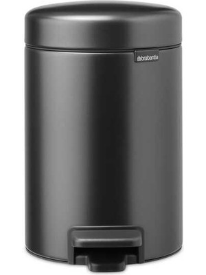 Brabantia Newıcon Confıdent Grey Pedallı Çöp Kutusu 3l