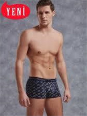 Mulvxicgy MDYK02  Yansımalar Desenli Likralı Model Erkek Boxer 1813 (Mulvix)