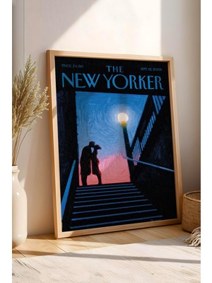 The New Yorker Çerçeveli Tablo September 15 2008 - Gece Tablosu