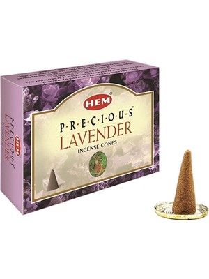 Precious Lavender Cones Lavanta Konik Tütsü 10'lu