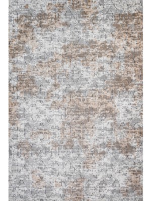 Bespoky 140x200 cm Krem Venus Modern Yıkanabilir Halı | Yatak Odası Çocuk Odası Halısı | Leke Tutmayan Kaymaz | CREA_VENUS-4304