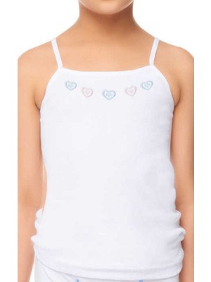 Tutku Kız Çocuk 2 Li Paket 165 Ip Askılı Atlet