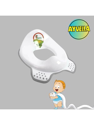 Ayvella Çocuk Klozet Adaptörü Tuvalet Eğitimi Alıştırma Başlangıç Çok Renkli Hijyenik Adaptör