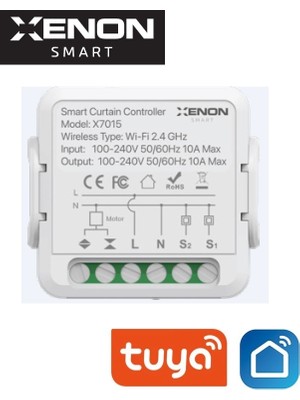 Xenon Smart Tuya Akıllı Perde Anahtarı