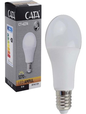 15W LED Ampül E27 Ct 4274B