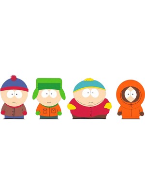15 x 5 cm Southpark Sticker Motor Araba Kask Laptop Sticker