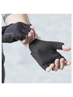 Decathlon Siyah Fitness Eldiveni - Ergonomik Kullanım İçin Unisex Tasarım