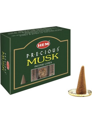 Precious Musk Cones Misk Konik Tütsü 10'lu