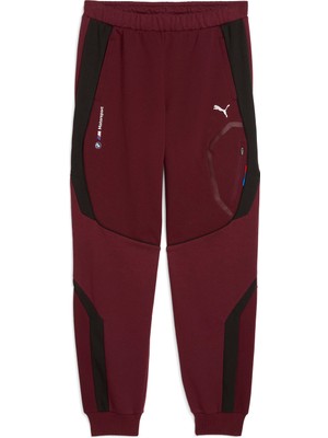 Puma 63061705 Bmw Mms Sweat Pants Reg/cc Siyah - Kırmızı Lastikli Bel Regular Fit Düz Erkek Eşofman Altı