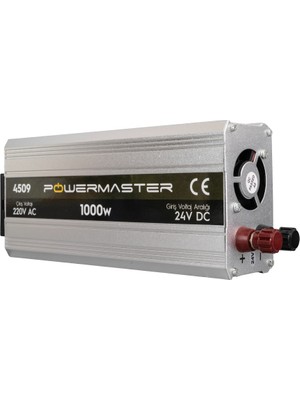 Powermaster PM-4509 24 Volt - 1000 Watt Modified Sinus Inverter [mustazen]