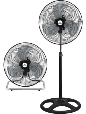 Waldern 3in1 Sessiz Ayaklı Vantilatör Yüksek Performanslı 3 Kollu Tasarım