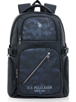 U.s. Polo Assn. Unisex Çok Gözlü Seyahat Günlük Sırt Çantası Siyah PLEVR23680