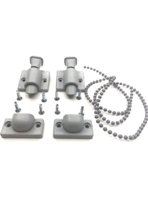 Kalite Cam Balkon Plastik Kilit Aparat Parça Set