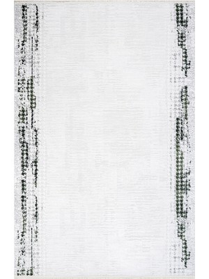 Hali.Net 120x180 cm Beyaz Amazon İskandinav Modern Nordik Halı | Yatak Odası Çocuk Odası Salon Halısı | Hav Vermez Leke Tutmaz | AMAZON-12150