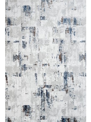 Hali.Net 260x260 cm Gri Açık Gri Lekeli Modern Soyut Yıkanabilir Halı | Salon Yatak Odası Halısı | Leke Tutmaz Hipoalerjenik | CREA_FİLİKA-11250K