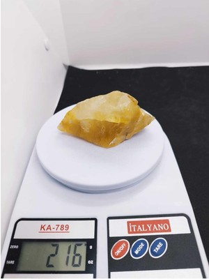 Sitrin Bolluk Bereket Para Doğaltaş Kütle