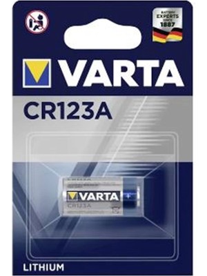 Varta 3V 123 A CR123A Lityum Pil
