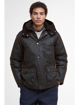 Barbour Modern Beaufort Yağlı Ceket BR91 Dark Brown/midnight Oak