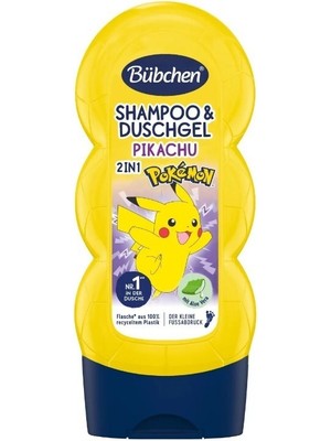 Bübchen Çocuk Şampuan&Duş Jeli 2 in 1 Pokemon Pikachu 230 ml