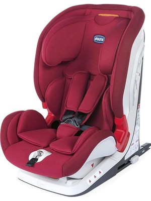 Chicco Youniverse Fix 1 2 3 Oto Koltuğu Kırmızı 9 - 36 kg Yan Darbe Koruması ile Güvenli Taşıma