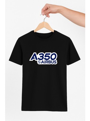 Vecihi Geliyor Airbus A350 Unisex Tshirt  Pilot - Havacı - Uçak Tutkunu Hediye