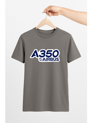 Vecihi Geliyor Airbus A350 Unisex Tshirt  Pilot - Havacı - Uçak Tutkunu Hediye