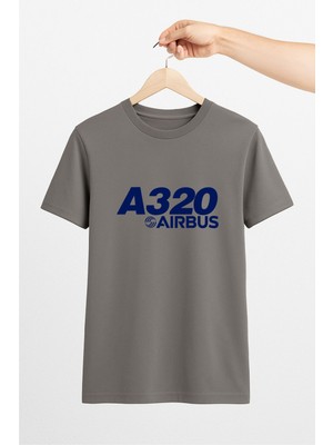Vecihi Geliyor A320  Airbus Baskılı  Tshirt Pilot - Havacı - Uçak Tutkunu Hediye