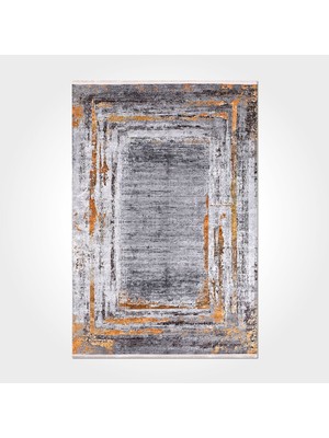 Hali.Net 120x120 cm Gri Yıkanabilir Halı | Yatak Odası Çocuk Odası Halısı | Leke Tutmaz Hipoalerjenik | Leke Tutmaz Hipoalerjenik