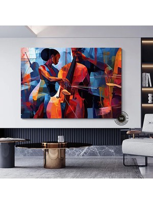 Caz Duvar Sanatı; Müzisyen Baskıları; Afrika Duvar Baskıları; Soyut Modern Duvar Sanatı