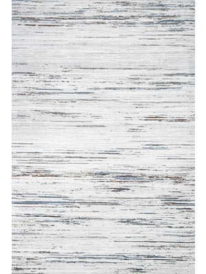 Geçişli Mavi Pamuk Dikdörtgen Modern Desenli Pamuk Makinada Yıkanabilir Hav Toz Vermez Leke Tutmayan Kaymaz Taban Dijital Makine Baskı Salon Yolluk Mutfak Halı