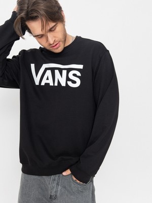 Vans Vans Classıc Iıı Crew Erkek Siyah Sweatshirt VN000JSFBLK1